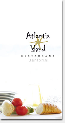 Atlantis Island Restaurant in Santorini santorini restaurant, greece restaurant